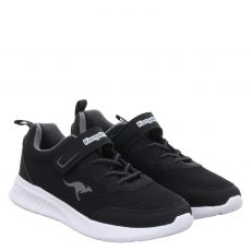  Kangaroos, Kl-rise Ev, Textil-Sneaker in schwarz für Kinder