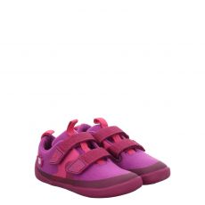  Affenzahn, Cotton Lucky Vogel, Textil-Halbschuh in pink für Kinder