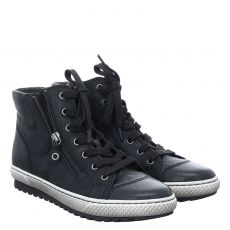  Gabor Glattleder-Schnürstiefel in schwarz für Damen