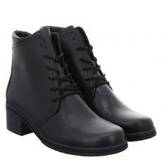  Gabor Glattleder-Schnürstiefel in schwarz für Damen