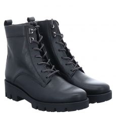  Gabor Kunstleder-Schnürstiefel in schwarz für Damen