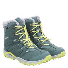  Meindl, Calgary Junior Gtx, Veloursleder-Winterstiefel in grün für Kinder