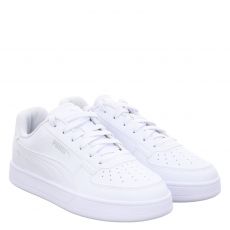  Puma, Caven 2.0 Jr, Kunstleder-Sneaker in weiß für Kinder
