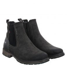  Mustang, Booty, Veloursleder-Winterboots in grau für Herren