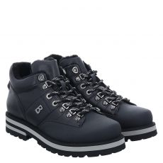  Bogner Schuhe, Courchevel 19 A . Shearling, Glattleder-Winterboots in schwarz für Herren