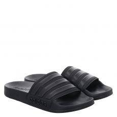  Adidas, Adilette Shower, Gummi (synth.)-Pantolette in schwarz für Damen