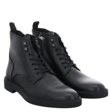  Boss, Calev_halb_grfr, Glattleder-Winterboots in schwarz für Herren