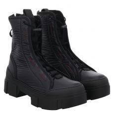  Vic Matié, Tronc.paddington/wire, kurzer Textil-Stiefel in schwarz für Damen