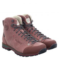  Dolomite, Dol Shoe 54 High Fg Evo Gtx, Nubukleder-Wanderschuh in rosa für Damen