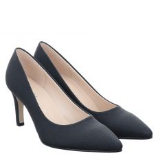  Gabor, Kapsel-koll, Textil-Pumps in schwarz für Damen