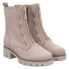  Gabor Nubukleder-Chelsea in beige für Damen