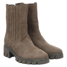  Gabor Nubukleder-Chelsea in grün für Damen