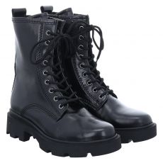  Gabor Glattleder-Schnürstiefel in schwarz für Damen