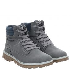  Lico, Corner, Kunstleder-Winterstiefel in grau für Kinder