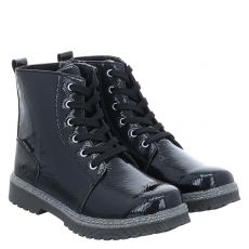  Lico, Sarina, Lackleder-Winterstiefel in schwarz für Kinder