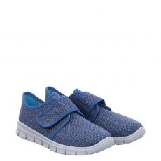  Superfit, Bobby, Textil-Hausschuh in blau für Kinder
