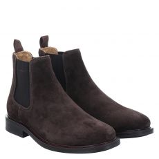  Gant, Stfairkonchelseaboot, eleganter Veloursleder-Stiefel in braun für Herren