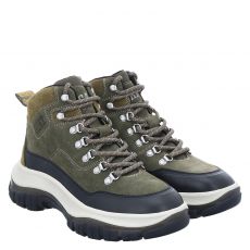  Gant, Hillarkmidboot, Nubukleder-Schnürstiefel in grün für Herren