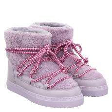  Inuikii, Curly, Glattleder-Winterstiefel in flieder für Kinder