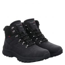  Kangaroos, K-ms Captain Ktx, Nubukleder-Schnürstiefel in schwarz für Herren