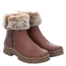  Rieker, Hwk Damen Stiefel, Kunstleder-Chelsea in braun für