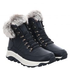  Rieker, Revolution, Glattleder-Schnürstiefel in schwarz für Damen