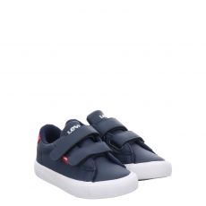  Levis Kids Kunstleder-Halbschuh in blau für Jungen