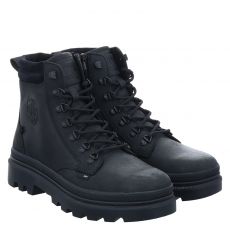  Palladium, Pallatrooper Hkr Lth, Glattleder-Schnürstiefel in schwarz für Herren