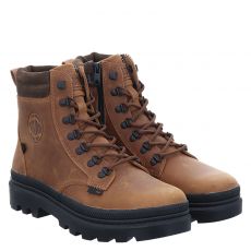  Palladium, Pallatrooper Hkr Lth, Fettleder-Schnürstiefel in braun für Herren