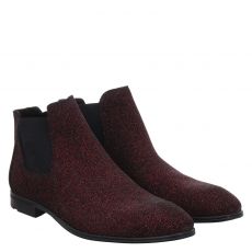  Lloyd, Prescot, eleganter Veloursleder-Stiefel in rot für Herren