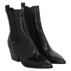  Kennel & Schmenger kurzer Textil-Stiefel in schwarz für Damen