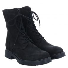  Sabalin Nubukleder-Winterstiefel in schwarz für Kinder