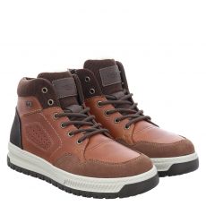  Rieker Glattleder-Winterboots in braun für Herren