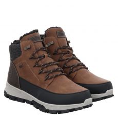  Rieker Kunstleder-Winterboots in braun für Herren