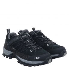  Cmp, Rigel Low Trekking Shoes Wp, Textil-Wanderschuh in schwarz für Herren