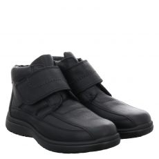  Jomos, Atlanta, sportiver Glattleder-Stiefel in schwarz für Herren