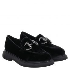  Fraipe klassischer Slipper in schwarz für Damen
