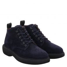  Joe, Dordrecht, Veloursleder-Schnürstiefel in blau für Damen