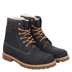  Daeumling, Timmyst-andi-aspen, Nubukleder-Winterstiefel in grau für Kinder