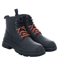  Wrangler, Stoner Lace, Fettleder-Schnürstiefel in schwarz für Herren