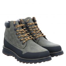  Wrangler, Mitchell Boot, Kunstleder-Schnürstiefel in grün für Herren
