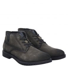 Bugatti Veloursleder-Schnürstiefel in grün für Herren