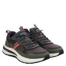  Dockers Kunstleder-Sneaker in grün für Herren