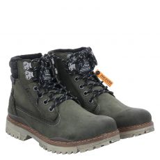  Dockers Kunstleder-Schnürstiefel in grün für Herren