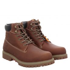  Dockers Fettleder-Winterboots in braun für Herren