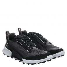  Ecco, Outdoor, Textil-Sneaker in schwarz für Herren