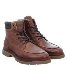  Bullboxer Glattleder-Schnürstiefel in braun für Herren