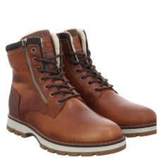 Bullboxer Glattleder-Winterboots in braun für Herren