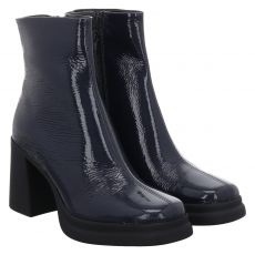  Schuhengel Lackleder-Chelsea in blau für Damen