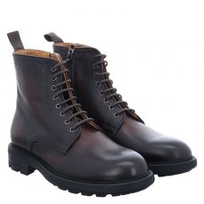  Magnanni, 636, Glattleder-Schnürstiefel in braun für Herren